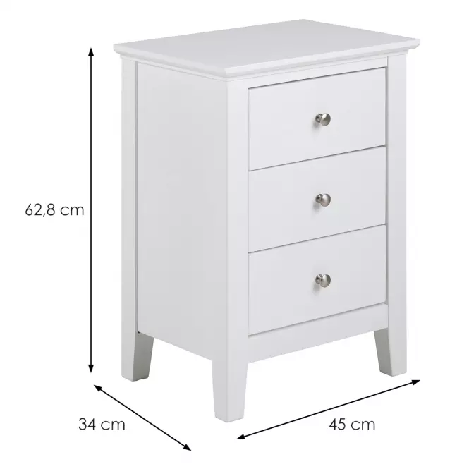 Szafka nocna white