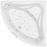 Wanna z hydromasażem Samar 140/140 system W10+P10 sterowanie pneumatyczne