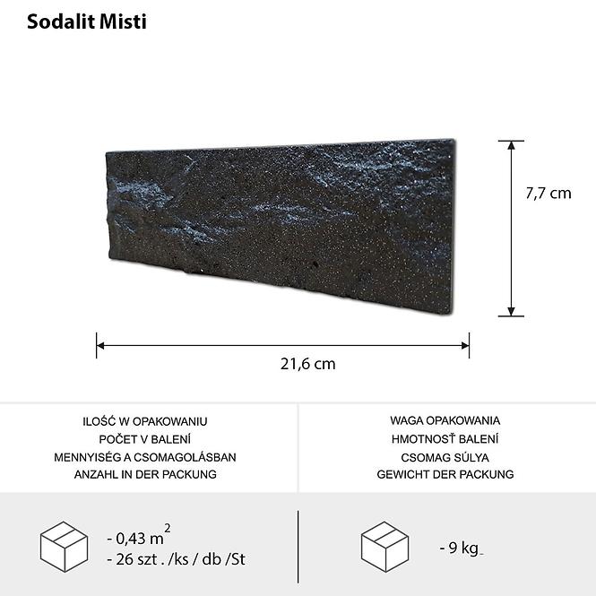 Kamień betonowy Sodalit Misti