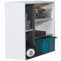 Regał Tablo TA12B biały/atlantic