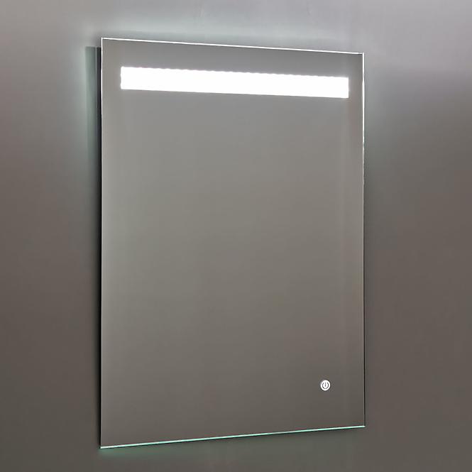 Lustro łazienkowe z oświetleniem LED 65 z włącznikiem dotykowym 50X70