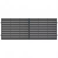 Brama Afrodyta 4x1,50 ZN RAL 7016 + kompozyt