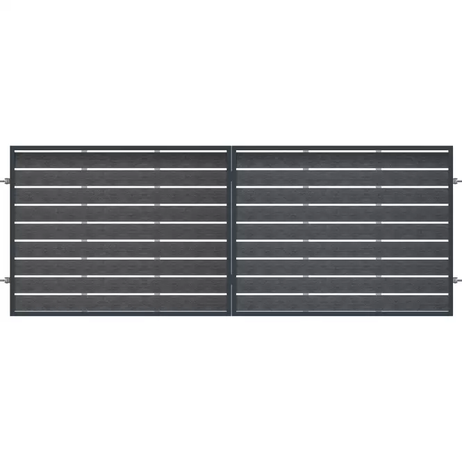 Brama Afrodyta 4x1,50 ZN RAL 7016 + kompozyt