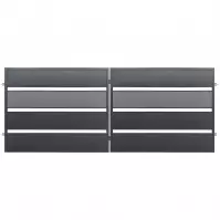 Brama Neapol 4x1,58 ZN RAL 7016