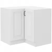 Szafka Kuchenna Stilo Biały/Biały 90x90 Nd 2f Bb