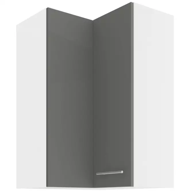 Szafka kuchenna LARA GREY 60X60 GN-90 2F (90°)