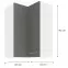 Szafka kuchenna LARA GREY 60X60 GN-90 2F (90°),2