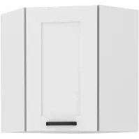 Szafka kuchenna LUNA BIAŁY/BIAŁY 60X60 GN-72 2F (45°)