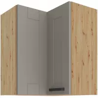 Szafka kuchenna LUNA CLAYGREY/ARTISAN 60X60 GN-72 2F (90°)