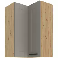 Szafka kuchenna LUNA CLAYGREY/ARTISAN 60X60 GN-90 2F (90°)