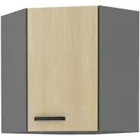 Szafka kuchenna SCANDI JODEŁKA/ANTRACYT 60X60 GN-72 2F (45°)
