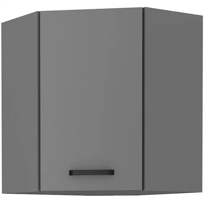 Szafka kuchenna NESSA ANTRACYT 60X60 GN-72 2F (45°)