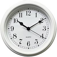 Zegar ścienny biały 22x22x4cm