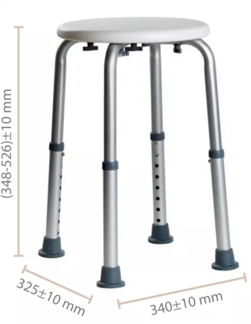 TABORET OKRĄGŁY 