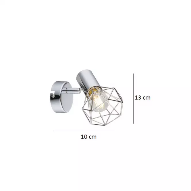 Lampa 54802-1 LS1 Drut chrom