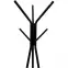 Wieszak metalowy stojący Calci 9054 czarny,2