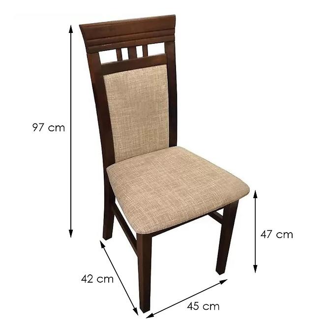 Krzesło W32 orzech KS3055 C