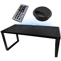 Biurko Gamingowe Low Loft Czarne 120x60x2.8 Model 2