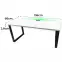 Biurko Gamingowe Top Loft Białe 136x66x2.8 Model 2,2
