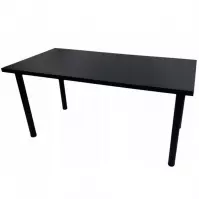 Biurko Gamingowe Low Loft Czarne 136x66x2.8 Model 0