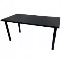 Biurko Gamingowe Low Czarne 160x80x3.6 Model 0