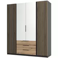 Szafa Kaja BL/EV-BL 2LAM 2 Lustro 3S