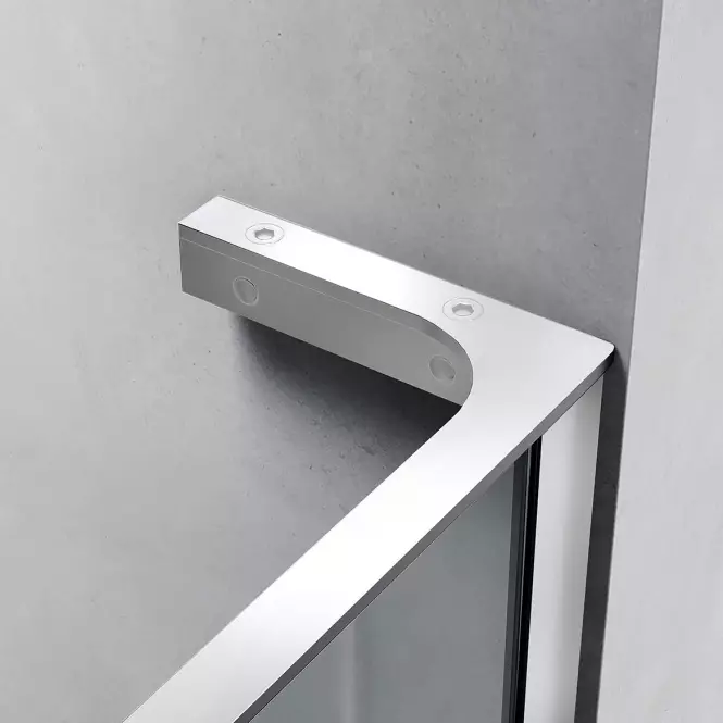 Ścianka Walk-In Pik 120x195 chrom
