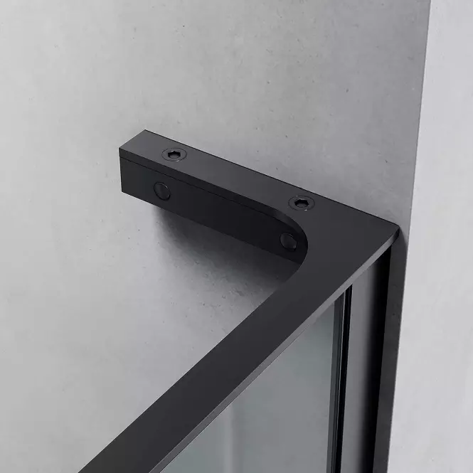 Ścianka Walk-In Pik 100x195 black