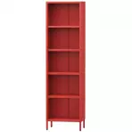 Regał Metalowy Wysoki Mario Modern Red Regał Metalowy Wysoki Mario Modern Red