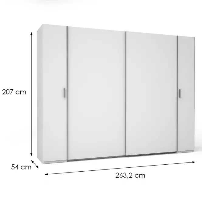 Szafa Store 2D+2D II20-B biała
