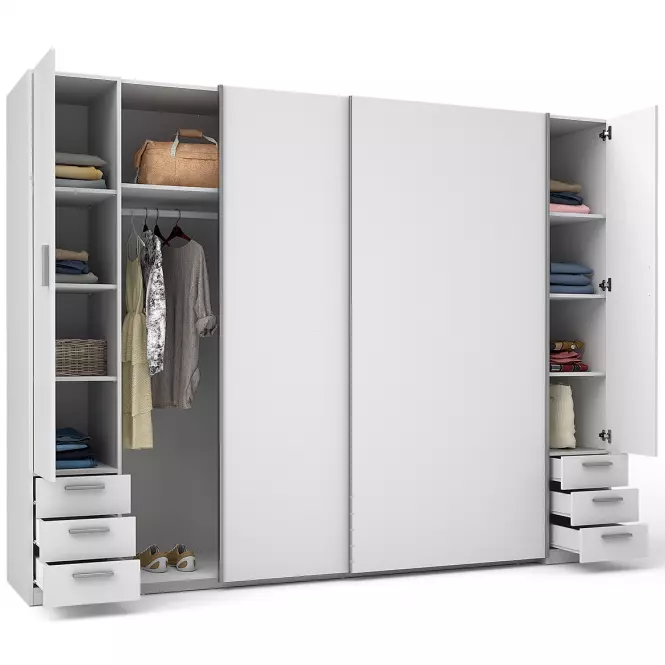 Szafa Store 2D+2D II21-B biała