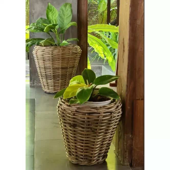 Kosz Alex Round Ratan 34x40
