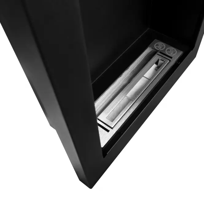 Biokominek Vertical czarny