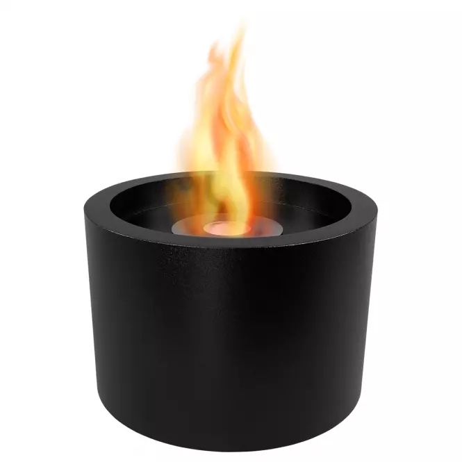 Biokominek Moon Black mat