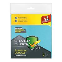 JN Silver Block Ściereczki Domowe 2szt