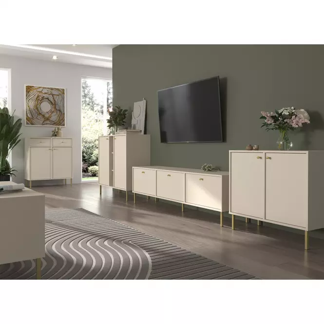 Komoda Tokyo 2  2F 2S beż piaskowy 826,15