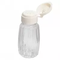 Pojemnik Naprzyprawy Szklany Z Klapką 50ml Biała