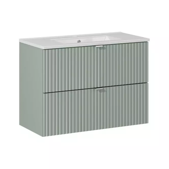 Szafka Line Reed Green 80 szałwiowa