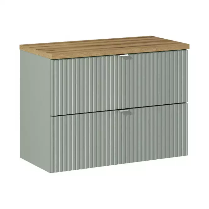 Szafka Line Reed Green 80 szałwiowa