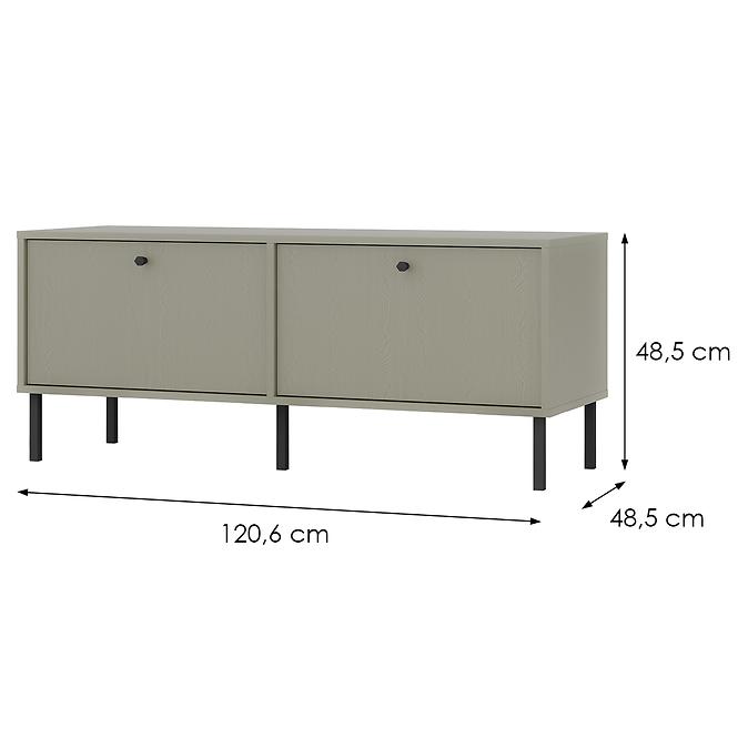 Szafka RTV Tokyo 2 2K eucaliptus 302