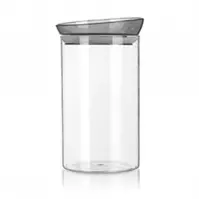  Słoik Mabel 1850 Ml, Szary 04303075
