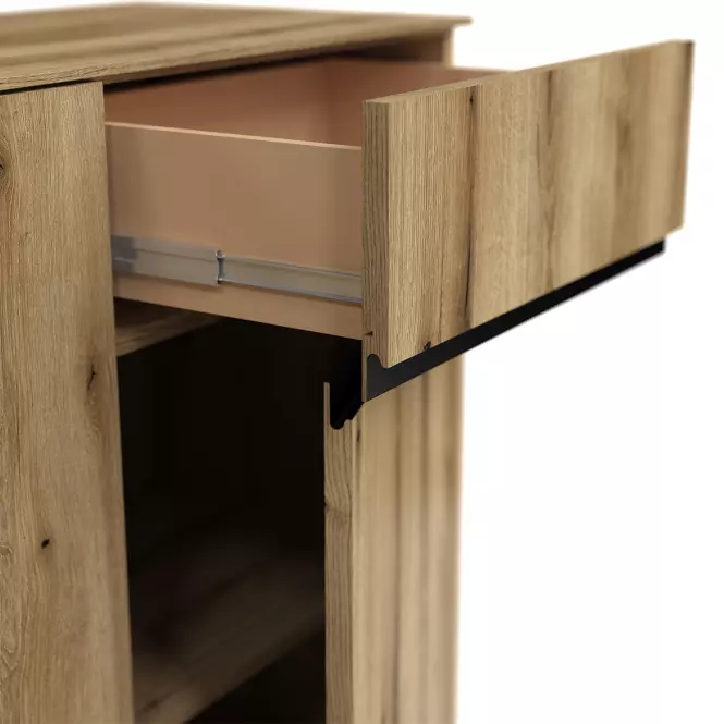 Komoda Camino 3D2S CMNK 02 dąb evoke+biały platynowy