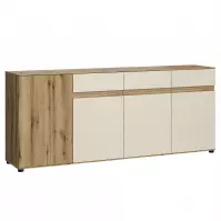 Komoda Camino 4D3S CMNK 03 dąb evoke+cashmere