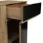 Komoda Camino 4D3S CMNK 03 dąb evoke+czerń aksamitna,4