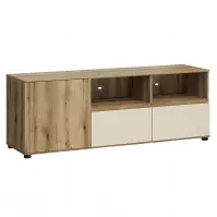 Szafka RTV Camino 1D2S CMNF 01 dąb evoke+cashmere