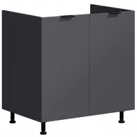 Szafka Kuchenna LOFT II D80 ZL grafit