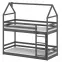 Łóżko Piętrowe Domek Axel 90x200 graphite