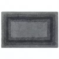 Komplet dywaników łazienkowych 50x80+55x45cm Szary Nurt