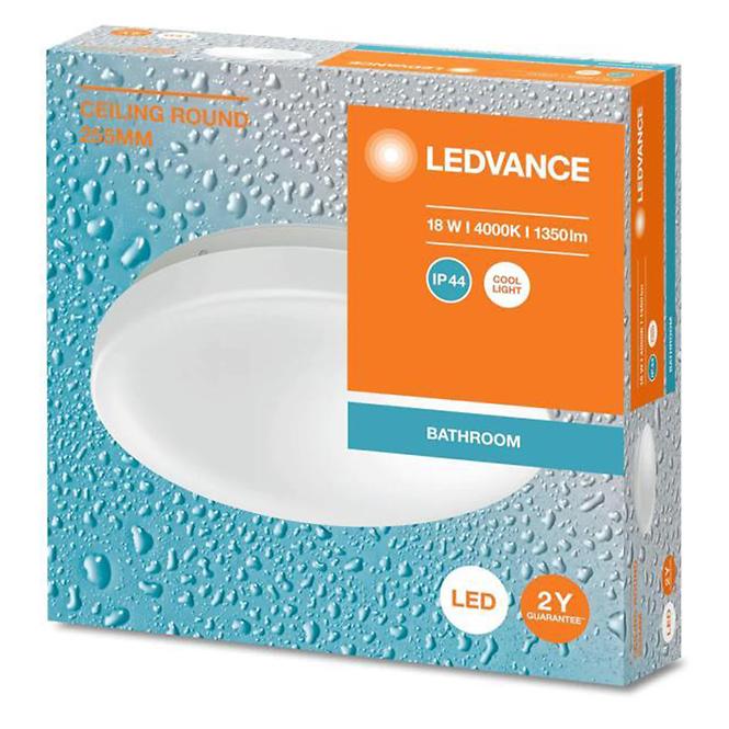 Plafon ROUND 18W 25,5CM IP44 PL1