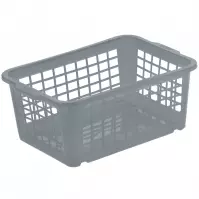 Kosz nastawny mały 25x17 crystal grey transpar. 827